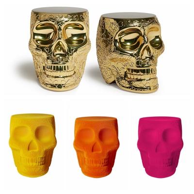 China Europe Fiberglass Sneaks Customizable Color Plated Human Skeleton Nordic Stool Fiberglass for sale