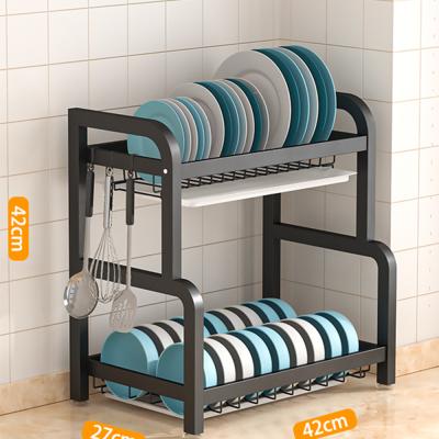 China Sustainable 3 layers dish racks with chopper rack and fork cage for sale