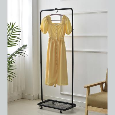 China Modern Heavy Duty Garment Rack Clothes Coat Rail Storage Portable Cloth Rack for sale