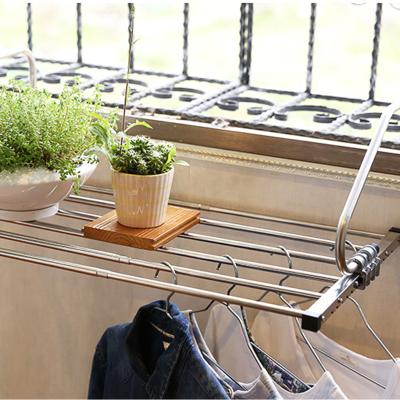 China Large Metal Retractable Outdoor Hook Radiator Drying Storage Clip Folding Rack for sale