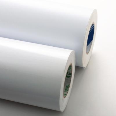 China Abrasion-Resistant PVC copperplate paper aluminum foil adhesive sticker material for sale