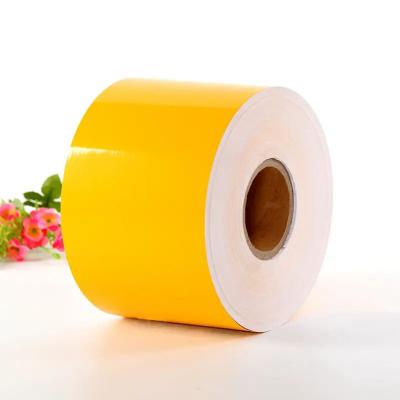 China Abrasion-Resistant Silver and gold PVC self-adhesive stickers, paper tubes, board labels, raw materials for sale