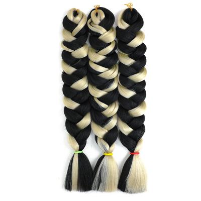 China Wholesale Xpression Braiding Hair Extension Braid Hair 82 Inch 165g Bundle Synthetic Hair Crochet Braids Single Color Premium Ultra Jumbo Braid Hair for sale