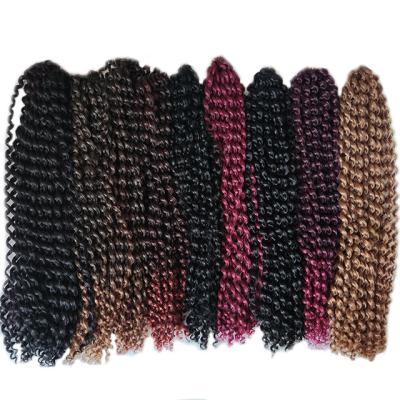 China Passion Twist Crochet Braids Passion Twist Crochet 18 Inches Pre Stretched Hair x Locs x PR Synthetic Faux Locs Braids Spring Twist Braiding Butterfly for sale