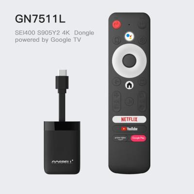 Κίνα Dongle TV 4K HD έξυπνος μικρός αρρενωπός 10 S905y2 TV πυρήνας τετραγώνων ραβδιών 2.4G/5g διπλό WiFi προς πώληση