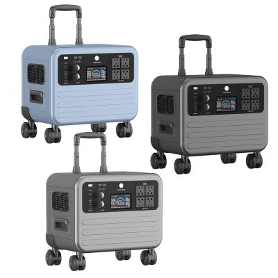 Κίνα Lithium Iron Battery Accessories Solar Charging Portable Power Station 2000W προς πώληση