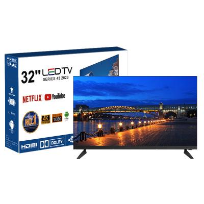 China 4K 32 Inch Smart Android LCD LED Frameless TV Full HD UHD Television Set for sale