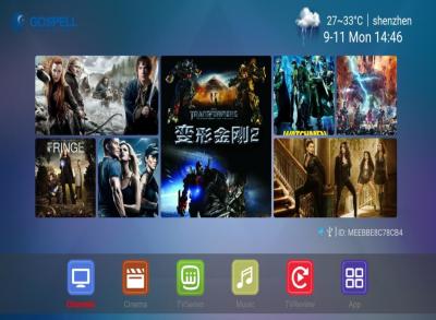 Κίνα ψηφιακή λύση συστημάτων Ott τεχνολογίας 4K Gospell απ'άκρη σ'άκρη προς πώληση