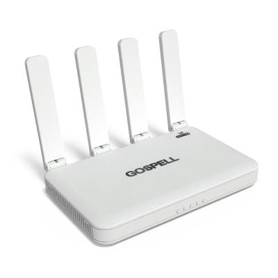 China Hochgeschwindigkeits-11AX 1800Mbps Wifi 6 Router 2.4G GOSPELL u. Zweifrequenz drahtloser Hauptrouter mit 5,0 Gigahertz zu verkaufen