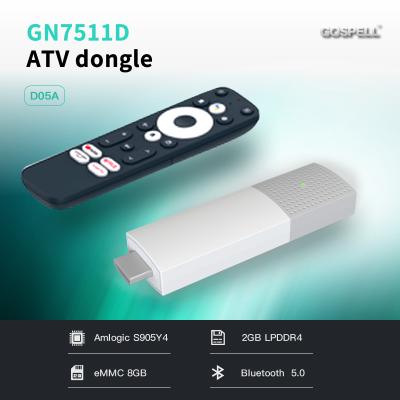 Κίνα DDR4 2GB αρρενωπό 11 TV Dongle Google TV κιβωτίων S905Y4 4K HD έξυπνο επικυρωμένο προς πώληση