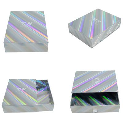 China Bestselling Recyclable Perm Stick Packaging Box Customized Hair Packaging Slide Drawer Open Paper Gift Box for sale