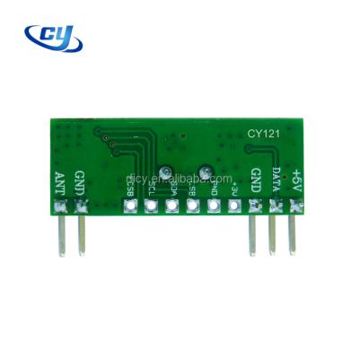 China CY121 Gate Controls 433 Modulation MHz 315MHz Remote RF Receiver Module 433.92 for sale