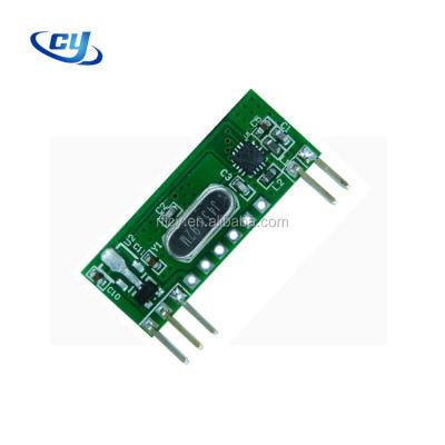 China CY121 Remote Door Controls ASK OOK FSK 433 MHz 433.92MHz FM Wireless RF Receiver Module for sale