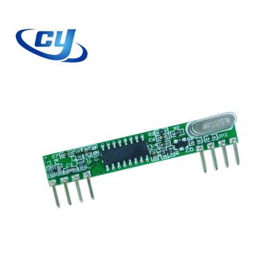 China CY02 universal low cost 433MHz 315MHz rf audio receiver module for sale