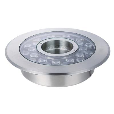 China Installment Manufacturer IP68 RGB DMX Music Dancing Water Easy Waterproof LED Fountain Bottom Water Dry Light for sale