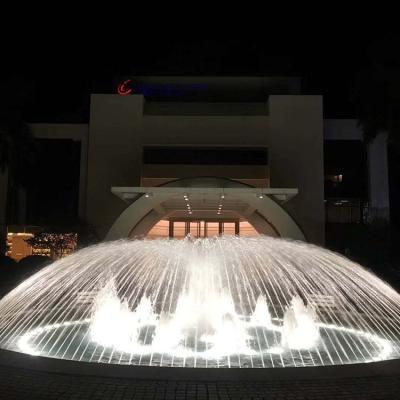 China High Quality Easy Manufacture Free Design Mini Combined Flying Shape Music Installment Outdoor Indoor Dance Fountain with Colorful LED Lights for sale