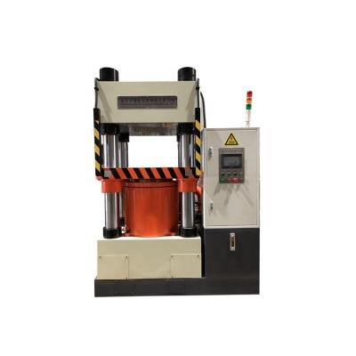 Chine Servo Four Column High Efficiency Machinery Repair Shop 500 Ton Hydraulic Press Under Multiple Safety Energy Saving Protection Protection à vendre