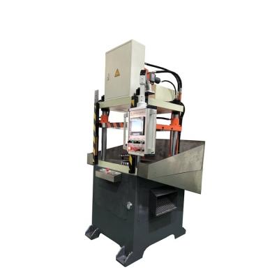 Cina Jianlong Machinery Repairs Workshop Metal Servo Cutting and Forming Four Column Hydraulic Press, Customized Hydraulic Press in vendita