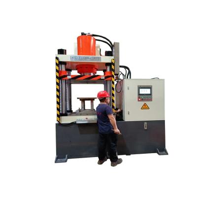 Chine Four Column Metal Beam Three Column Machine Repair Shops Hydraulic Press Metal Tableware Stamping Press à vendre