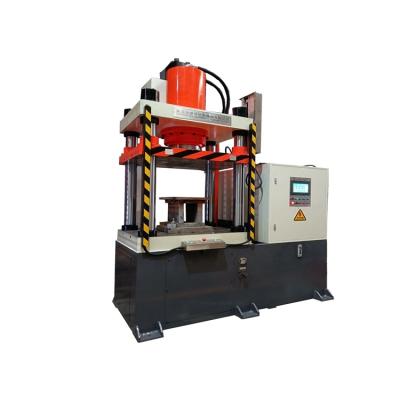 China Machinery Repairs Workshop 500 Ton Stainless Steel Servo Kitchen Utensil Machinery Stretching Hydraulic Press Servo Four Column Table Top Press for sale