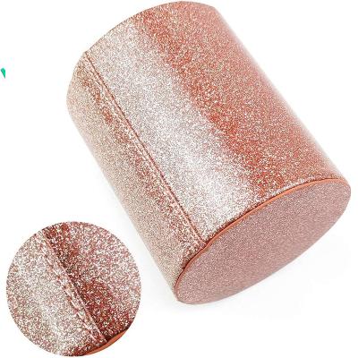 China Money and Plug Card Makeup Brush Holder Desk Organizer for Office School Home Cute Girls Glitter Leather Bling Pen Holder for Office for sale