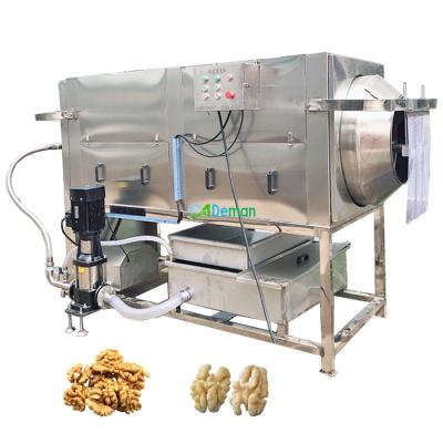 China High Quality Almond Pecan Pecan Gasket Nut Kernel Peeling Machine Walnut Washing Bitter Skin Removing Machine for sale