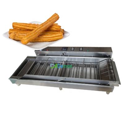 China Hotels Churros Maker Churros Frying Machine Double Sided Frying Machine Donut for sale