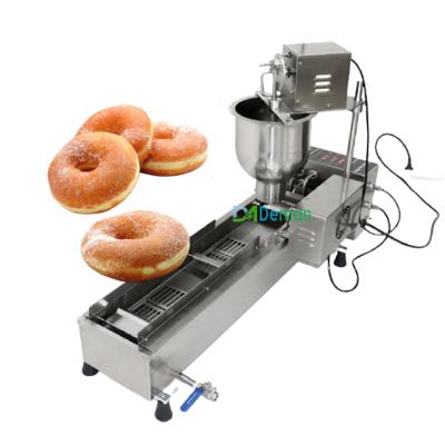 China Automatic Hotels Donut Forming Frying Machine Auto / Mini Donut Maker Donut Making Machine for sale