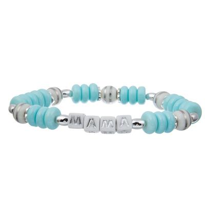 China Pulsera moldeada personalizada regalo del nombre de encargo del día de la MAMÁ madres para la mamá en venta