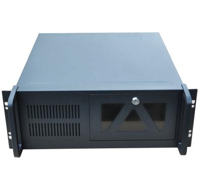 China With Fan 19 Inch 4U Server Case 9 Bays Driver 1mm Thickness Spcc Rack Mount Chassis for sale