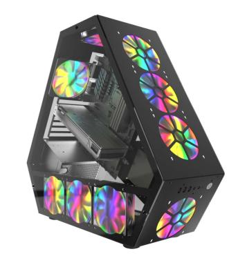 China With Fan PC Computer Gaming Case For Micro ATX ATXITX for sale