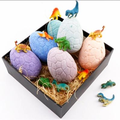 China Dinosaur Shape Fizzy Bath Bomb Customized Shape Clean Shower 180g Weight for sale