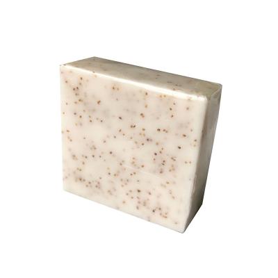 China OEM Custom logo Facial Cleansing Skin Whitening Handmade Bar Soap Natural Foaming Scrub Body Bath Soap for sale