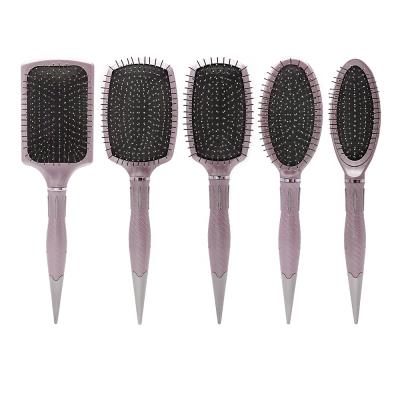 China 2021 New Cushion Hair Brush Massage Brush Hair Extension Weaving Detangle Hair Brush for sale