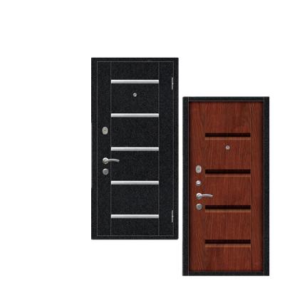 China Turkish New Style Anti-theft Security Steel Wooden Armored Entrance Door for sale