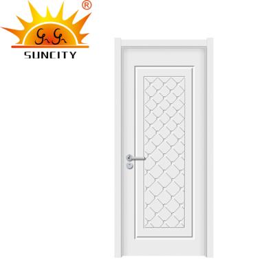 China Factory price strong waterproof wpc porcelain interior door for houses for sale