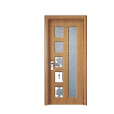 China SC-P116 China Wood Door Modern Interior Design MDF/PVC/WPC Door for sale