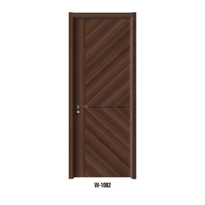 China Modern Waterproof Bedroom Fashion Guest Room Hotel Design Latest Popular MDF Melamine Door for sale