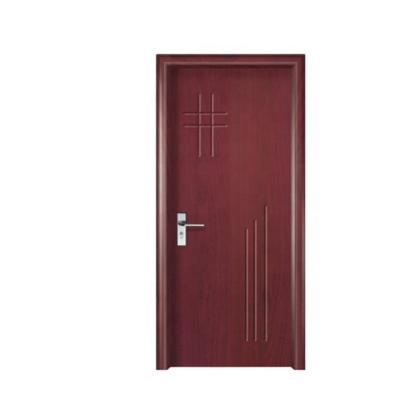 China Interior and Exterior Tic Tac Toe Surface Design PVC SC-P134 High Quality Modern Door Bedroom for sale