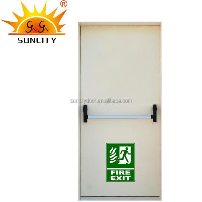 China modern iraq oman malaysia myanmar indonesia panic bar magnetic offshore steel fire door for sale