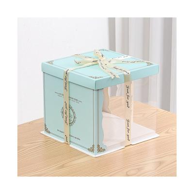 China Factory Directly High Materials Factory Wholesale Recycled Luxury Baking Boxes For Cakes for sale