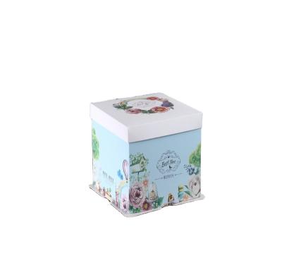 China Hot Selling Recycled Materials Good Quality Cardboard Cake Box Single Layer Paper Gift Boxes 6/8/10/12 Inch for sale