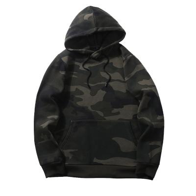 China Hip Hop Hoodies Anti-pilling Camouflage Print Hooded Sports Custom Hoodie Long Sleeve Loose Casual Sweatshirt Plus Size Autumn And Winter for sale