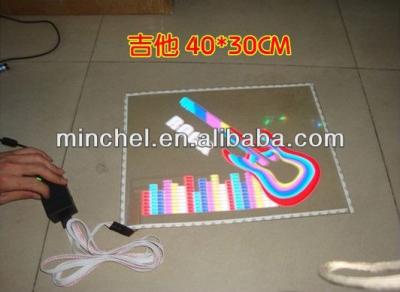 China Colorful hot sale EL car sticker equalizer for sale