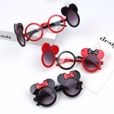 China New Style Fashion Sunglasses Cute Bowknot UV400 Kids Flip Up Sun Glasses for Boys and Girls for sale