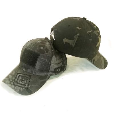 China Wholesale 511 COMMON Camouflage Army Fan Baseball Cap Foreign Trade Hat Velcro Special Forces Tactical Hats for sale