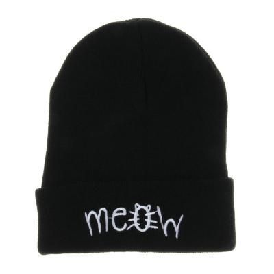 China 2021 Male Winter Street Beanie MOW Style COMMON Hip Hop Wool Warm Hat Knit Hat For Women for sale