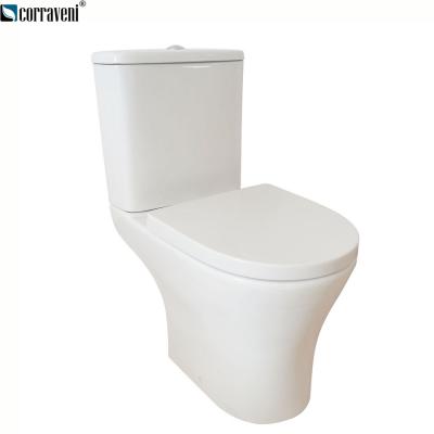 China Washdown Modern Ceramic Two Piece Toiletries Sanitary Bathroom for sale