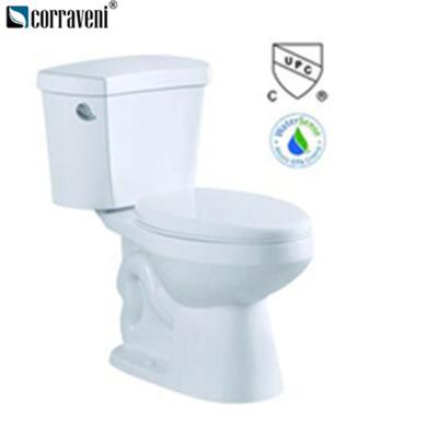 China American Sanitary Ware Toilet Set Ceramic Siphonic Two Piece Toilet for sale