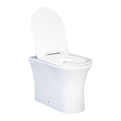 China Cheap Double-Flow China Supplier Promotion Direct Supply Ceramic Toilet Bowl Toilet for sale